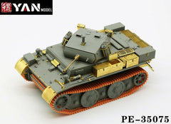Yan Model PE-35075S 1/35 Pz.Kpfw.II Ausf.L Luchs Photo Etches & Workable Track