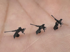 SSMODEL R350004 1/350 IJN TYPE 96 25MM AA GUN (WITH SHIELD)