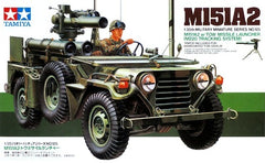 Tamiya 35125 1/35 Scale Model Kit U.S. Jeep M151A2 Truck w/Tow Missile Launcher