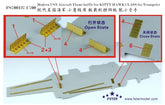 Fivestar 1/700 USN Aircraft Flame baffle for KITTY HAWK class for Tru FS700137