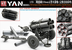 YAN MODEL PE35134 1/35 German 210mm Nebelwerfer 42 Rocket launcher Full Kit