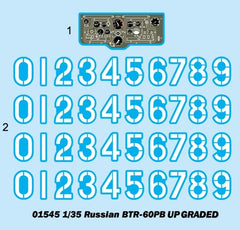 Trumpeter 01545 BTR-60PB UPGRADED 1/35 Model Kit