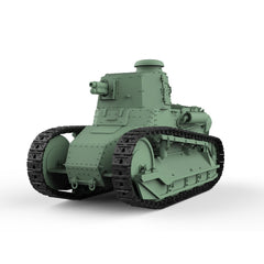 SSMODEL SS100681 1/100 15mm WarGaming Military Model Kit IA Fiat3000 Light Tank