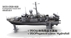 Orange hobby N03-058 1/350 scale Pegasus-class hydrofoil model kit