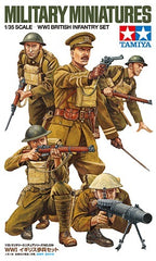 Tamiya 35339 1/35 Scale Model Military Figure Kit WWI British Army Infantry Set