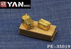 Yan Model PE-35019 1/35 Scale WWII US M2 Browning Machine Gun Ammo Boxes