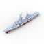 SSMODEL SSC350154S 1/350 Military Model FRG Lütjens Class Destroyer Full Hull