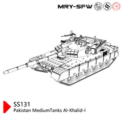 SSMODEL SS35131 1/35 Military Model Pakistan MediumTanks Al-Khalid-I 3D PRINTING