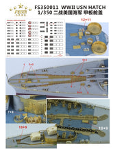Five star FS350011 1/350 WWII USN HATCH