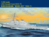 Trumpeter 62008 1/200 USS Donald Cook DDG-75 Destroyer Assembly Model Kit