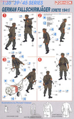 DRAGON 1/35 6070 German FallschirmjƤger (Crete 1941) Assembly Military Model Kit