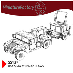 LaoYao 1:200 USA SPAA M1097A2 CLAWS