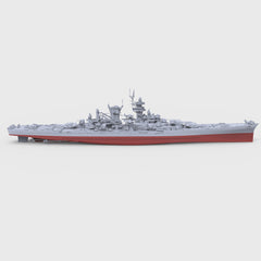 SSMODEL SSC600709S-A 1/600 Military Model Kit USN Alaska (CB-1) 1944 FULL HULL