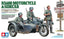 Tamiya 35384 1/35 Scale Military Model Kit WWII German KS600 Motorcycle &Sidecar