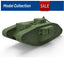 Model Kits 1/48 1/72 1/87 British Machine Mark V Male Heavy Tanks
