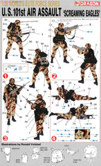 DRAGON 3011 1/35 U.S. 101st Air Assault `Screaming Eagles` Model Kit