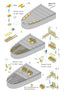 Rainbow PE for 1/700 IJN Depth Charges Frames Rb7096