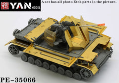 Yan Model 3.7cm Flak auf Fgst PZ.Kpfw.IV"Front armor"(for Border Model BT-007)