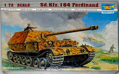 TRUMPETER 1/72 Sd.Kfz.184 FERDINAND KIT# 07205 c.2003 FACTORY SEALED (NIB) (OOP)