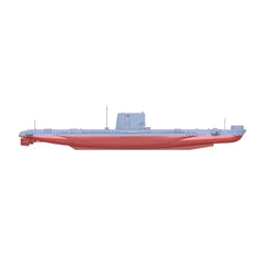 SSMODEL MRY-SFW SSC600957S 1/600 Model Kit HMS A class Submarine Alliance FULL HULL