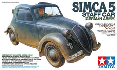 Tamiya 35321 1/35 Scale Military Model Kit WWII German Army SIMCA 5 Staff Car