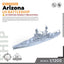 SSMODEL SSC1250559 1/1250 Military Model Kit US Arizona Battleship