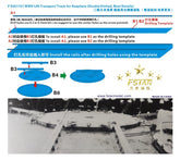 Five star FS351121 1/350 WWII IJN transport track for seaplane