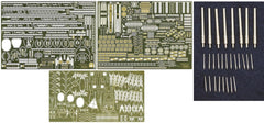 FUJIMI 60095 1/350No.2 EX-201 Japanese Navy Battleship Haruna Photo-Etched Parts