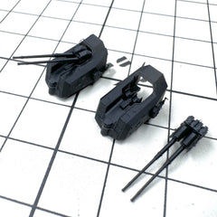SSMODEL HEAVY HOBBY G350002 1/350 KRIEGSMARINE 105MM SK C/33 GUNS 3D printing kit