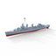 SSMODEL 1/600 Model Kit USN Fletcher-Class Fletcher (DD-445) 1942 Full Hull