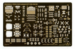 FIVE STAR FS350031 1/350 WWII USN Radar Set I For Destroyer and Escort 3D Print