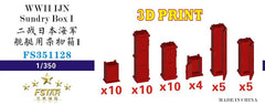 Five star FS351128 1/350 WWII IJN sundry box Ⅰ(3D printing)