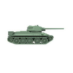 SSMODEL SS200884 1/200 Military Model Kit Soviet T-34-57 Type 1943 Medium Tank