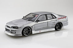 Aoshima AO-06877 1/24 Tuned Car Kit D1 Spec Replica URAS Nissan ER34 Skyline R34