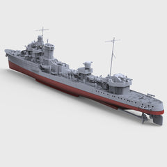 SSMODEL 1/350 Model Kit Italian Saetta Class Destroyer Saetta 1935 Full Hull