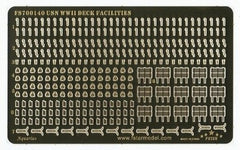 Five Star FS700140 1/700 WWII Vessel Deck Facilities