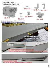 FIVE STAR FS700156 1/700 Modern US Navy Aircraft Carrier CVN-68 Nimitz 1975