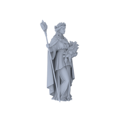 Detail view of MRY-SFW LYGR149 Greek gods wargame model resin blank wargame miniature figure scene character figure hand painted Model