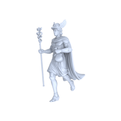 Detail view of MRY-SFW LYGR149 Greek gods wargame model resin blank wargame miniature figure scene character figure hand painted Model