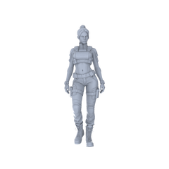 Detail view of MRY-SFW LYTR193C Modern Tactical Military Style Female Single 1pc Model