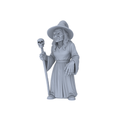 Detail view of MRY-SFW LYGR157 Medieval fantasy character wargame model resin blank wargame miniature figure scene character figure hand painted Model