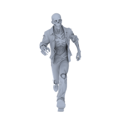 Detail view of MRY-SFW LYGR081 Zombie Game Theme Anime Theme Wargame Resin White Model Fantasy Theme Theme Wargame Miniature Soldiers Scene Characters Figure Hand-Painted Model