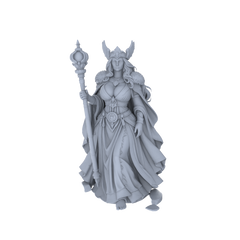 Detail view of MRY-SFW LYGR140 Greek Mythology Resin White Model Wargame Miniature Soldier Scene Character Hand Figure Hand Painted Model