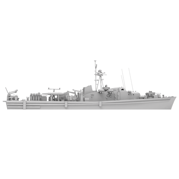 RHWS017 Germany SCH¨¹TZE CLASS Submarine Chaser SCH¨¹TZE M1062 Water line