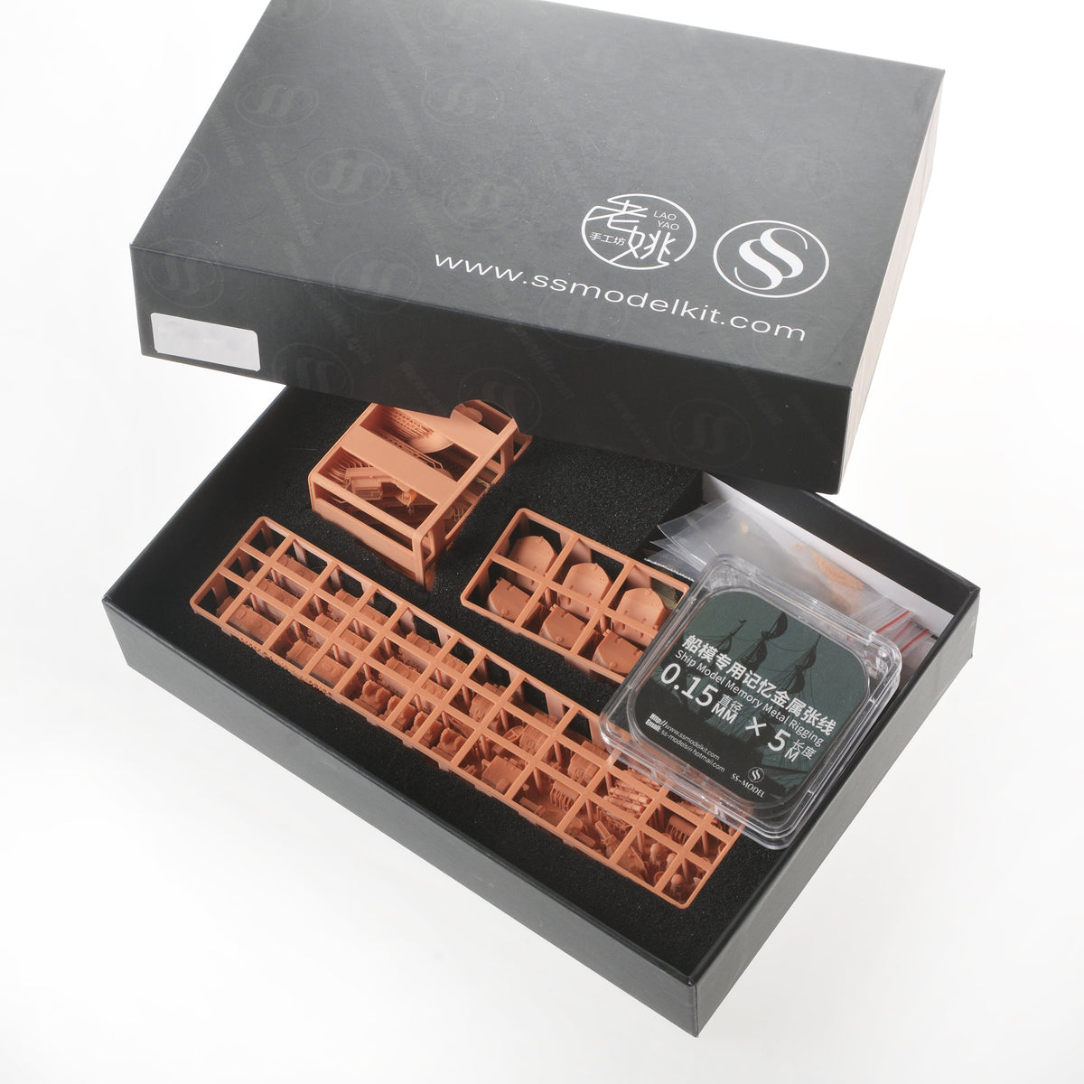 Yao's Studio 306 1/350 Model Upgrade Sets USN Missouri 1991 For TA78029 — detail view 7