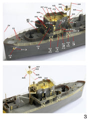 FIVE STAR 1/350 SH350021 WWII USN PCE-842 Class Patrol Boat 3D Print Model Kit