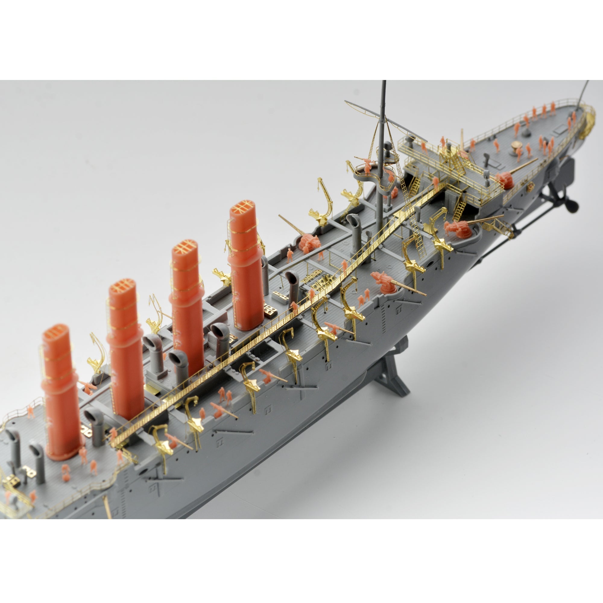 SSMODEL SS301 Model Super Detail Up Sets Russia Varyag Cruiser For ZVEZDA 9014 Secondary image