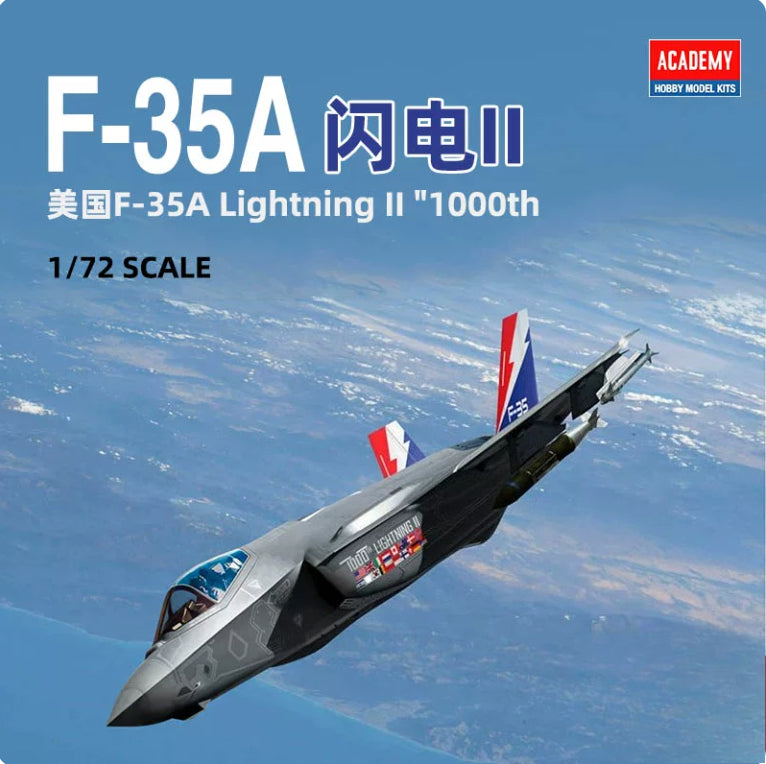Academy 1/72 Lockheed Martin F-35A Lightning II '1000th' Main image