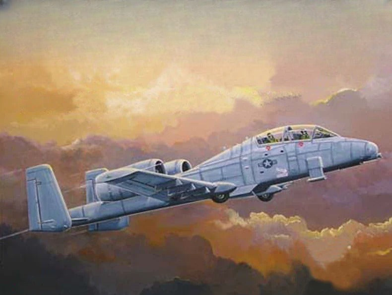 Trumpeter HOBBY BOSS 1/72 N/AW A-10A "Thunderbolt" II 80267 — scale model kit