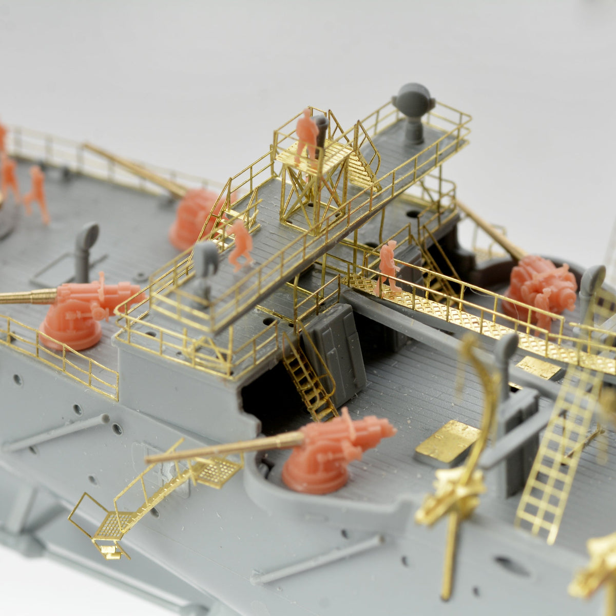 Yao's Studio 301 1/350 Model Upgrade Sets Russia Varyag Cruiser For ZVEZDA 9014 — detail view 9